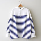 BORDER HOODIE #BLUE BORDER [H2401-CS028]