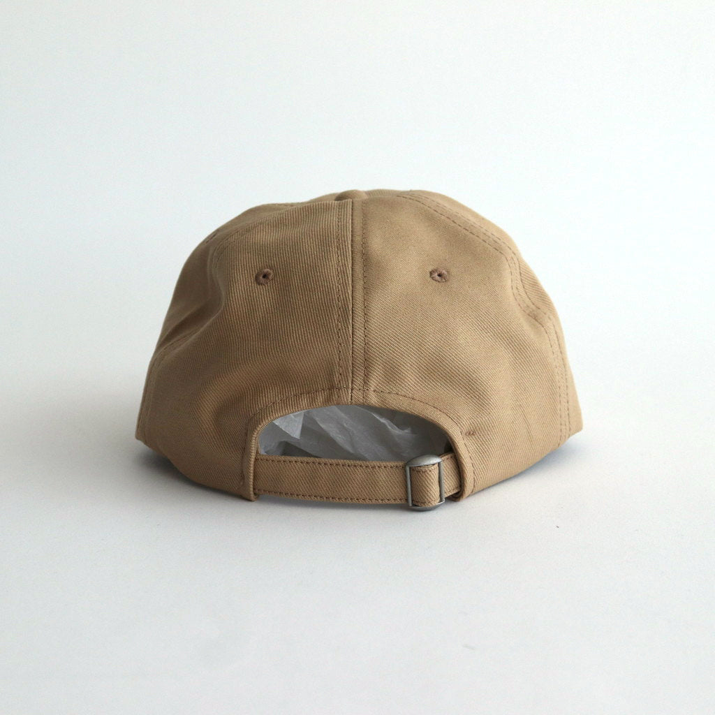 Cotton Serge Baseball Cap #BEIGE [HN-K601-051]