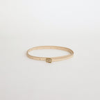 LEATHER NARROW LONG BELT #BEIGE [A24SB03RP-W]