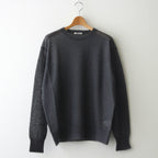 KID MOHAIR SHEER KNIT P/O #DARK GRAY [A24SP02FG]