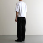 LONG WIDE TROUSERS #BLACK [ST.799]