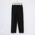 TROPICAL WOOL KID MOHAIR SLACKS #BLACK [A24SP05WM]
