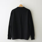 L/S Knit Polo #Black [2401-021]