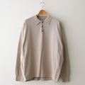 L/S Knit Polo #Beige [2401-021]
