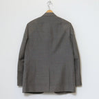 TROPICAL WOOL KID MOHAIR JACKET #GRAY CHECK [A24SJ04WM]