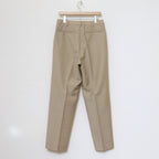 TROPICAL WOOL KID MOHAIR SLACKS #GRAY BEIGE [A24SP03WM]
