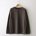 Henry Neck L/S #Brown [2401-003]