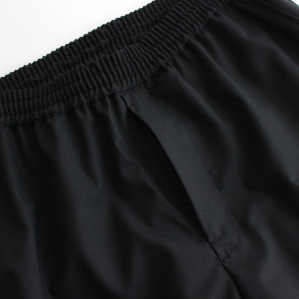 Fine Wool Tropical Easy Wide Pants #BLACK [GM241-40042]