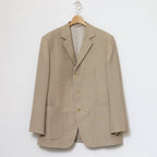TROPICAL WOOL KID MOHAIR JACKET #GRAY BEIGE [A24SJ01WM]
