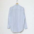 HARD TWIST FINX ORGANDY STRIPE SHIRT #LIGHT BLUE STRIPE [A24SS04OS]