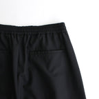 Fine Wool Tropical Easy Wide Pants #BLACK [GM241-40042]