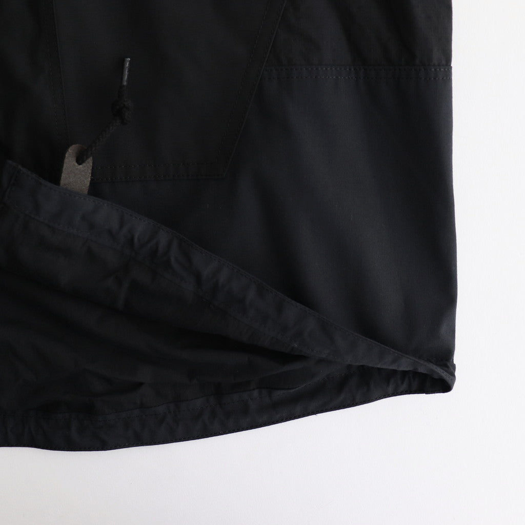 Cotton nylon cross mountain parka #BLACK [HN-J009-051]