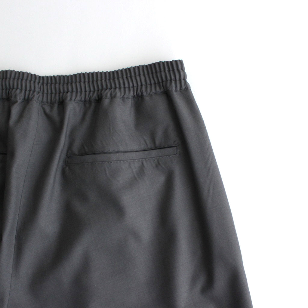 Fine Wool Tropical Easy Wide Pants #GRAY [GM241-40042]