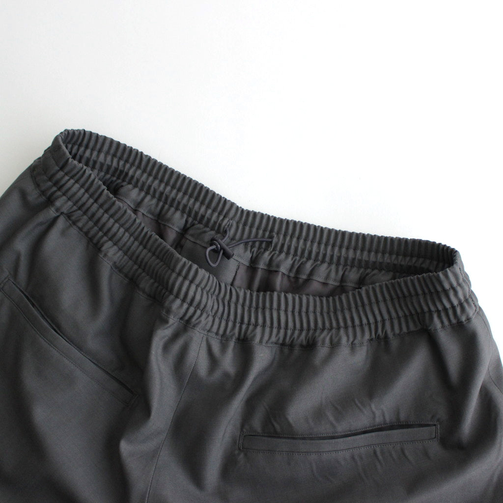 Fine Wool Tropical Easy Wide Pants #GRAY [GM241-40042]