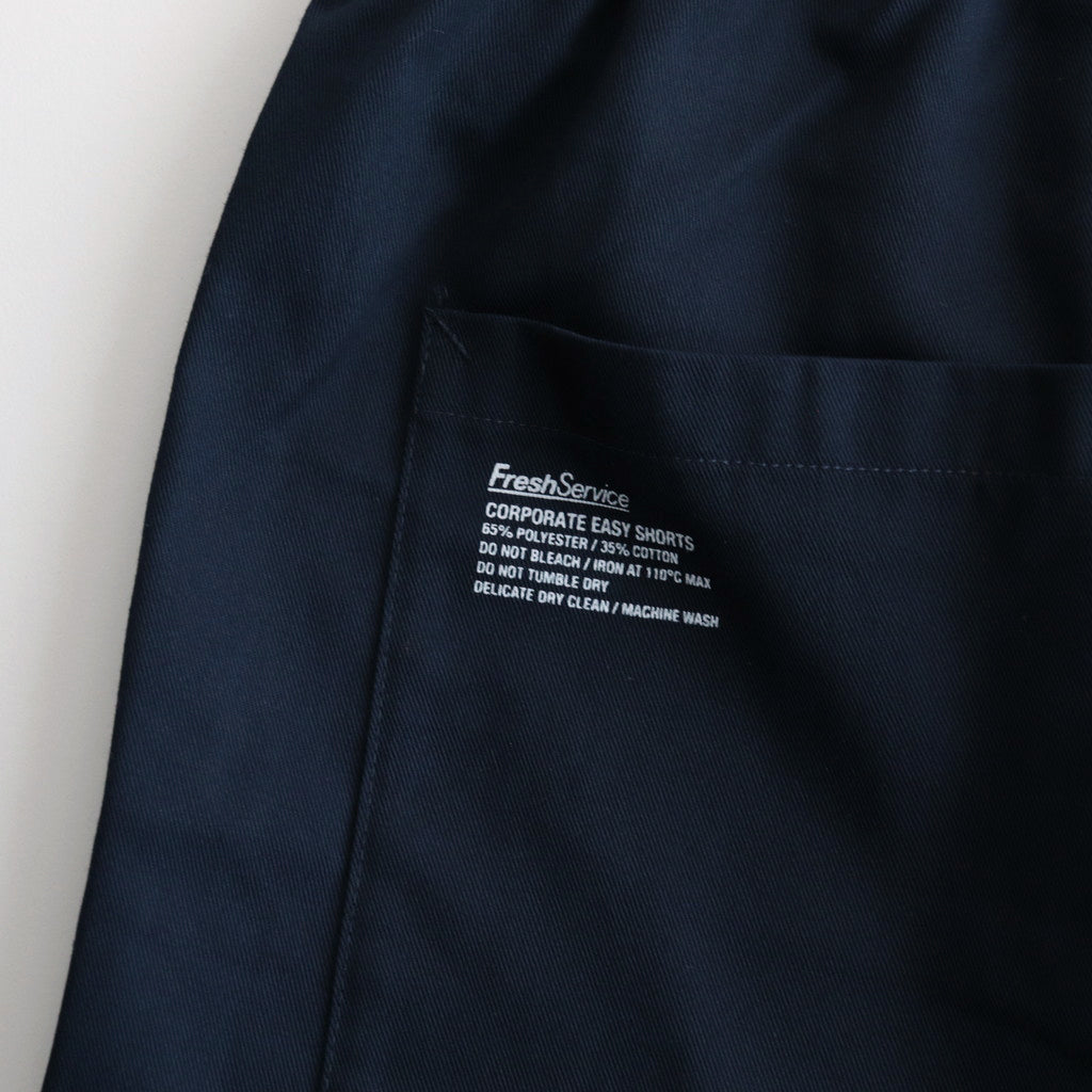 CORPORATE EASY SHORTS #NAVY [FSC241-40084B]
