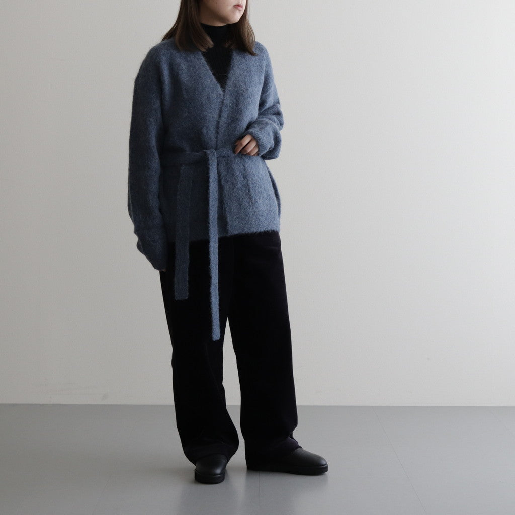 Suri Alpaca Short Gown #Blue [2303-016]