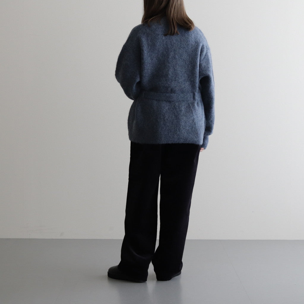 Suri Alpaca Short Gown #Blue [2303-016]