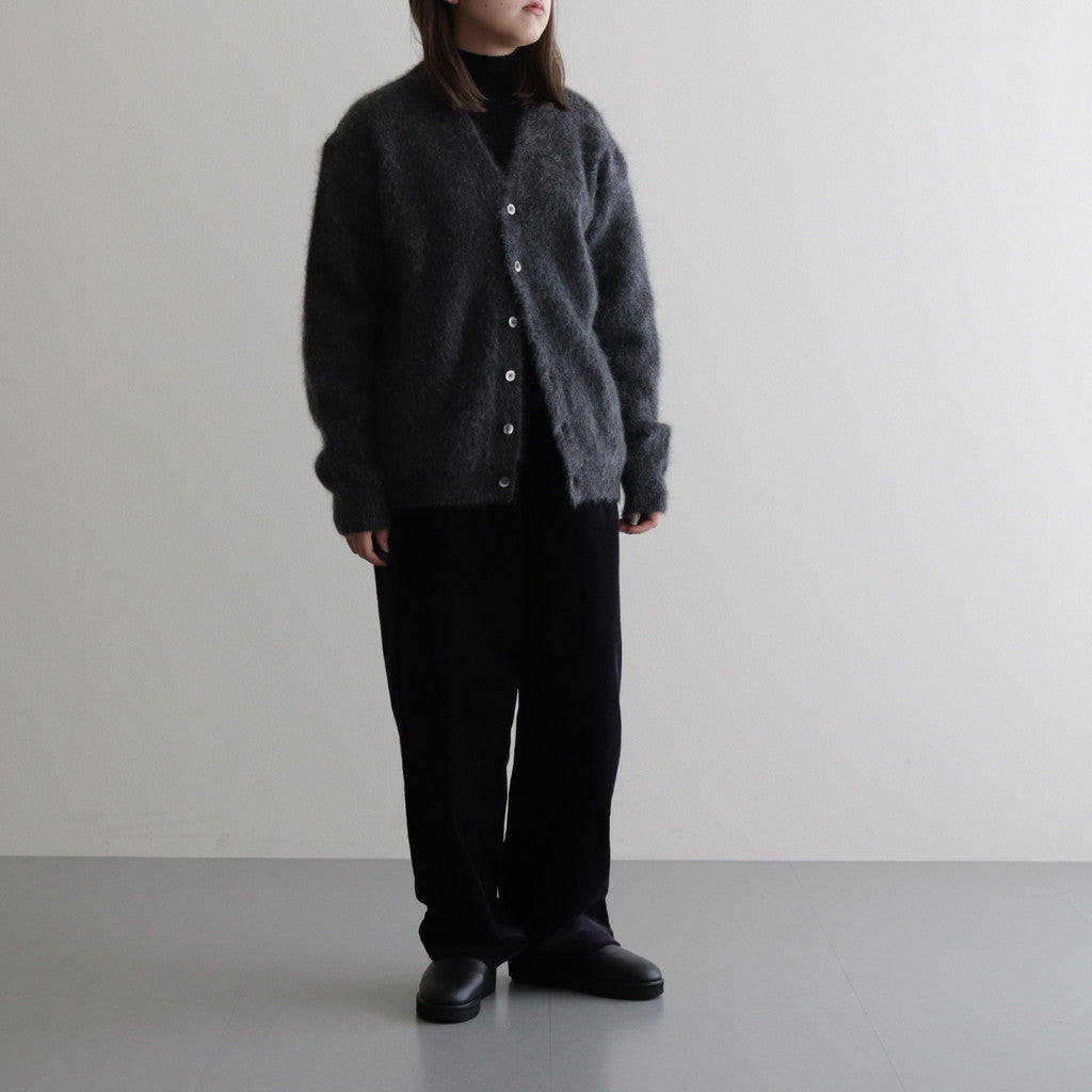 Mohair V/N Cardigan #C.Gray [2303-015] – ciacura