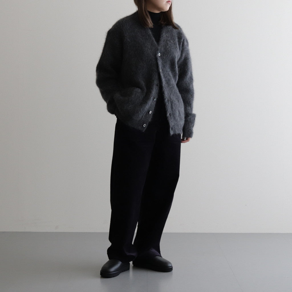 Mohair V/N Cardigan #C.Gray [2303-015] – ciacura