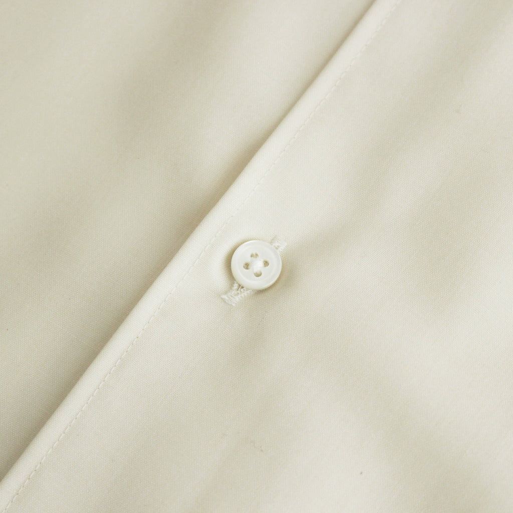 Fine Wool Tropical Oversized Regular Collar Shirt #KINARI [GM241-50040]