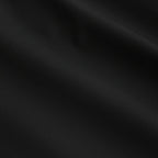 HARD TWIST POLYESTER SATIN LAMINATE ZIP BLOUSON #BLACK [A24SB02SL]