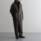 よそいきラグランスリーブJK #Khaki x Red [D223-J118]