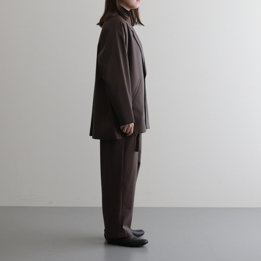 よそいきラグランスリーブJK #Khaki x Red [D223-J118]