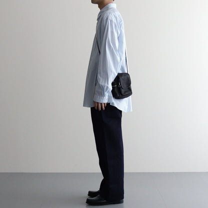 WIDE PANTS #indigo broken [44607]