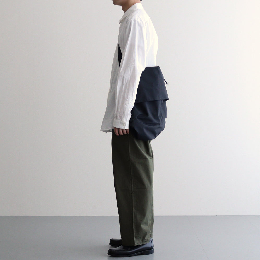 BAKER PANTS #olive poplin [24604]