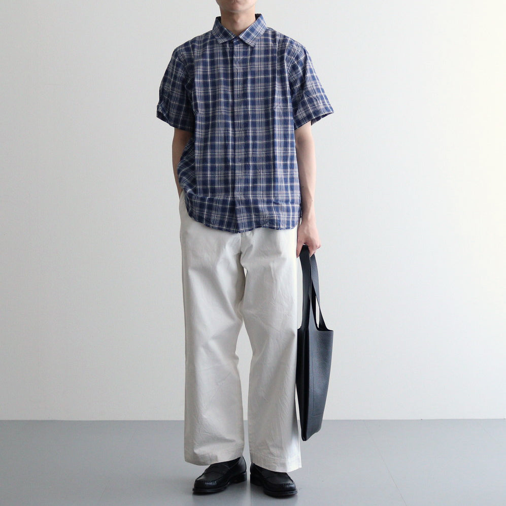 CHINO CLOTH PANTS WIDE #off white [13652] – ciacura