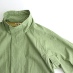 WASHED HARD TWIST CANVAS BLOUSON #GREEN [A24SB01OC]