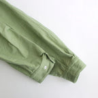 WASHED HARD TWIST CANVAS BLOUSON #GREEN [A24SB01OC]