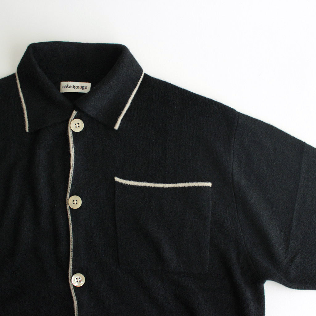 303 SHIRT #BLACK [NG24S-01SW01C]