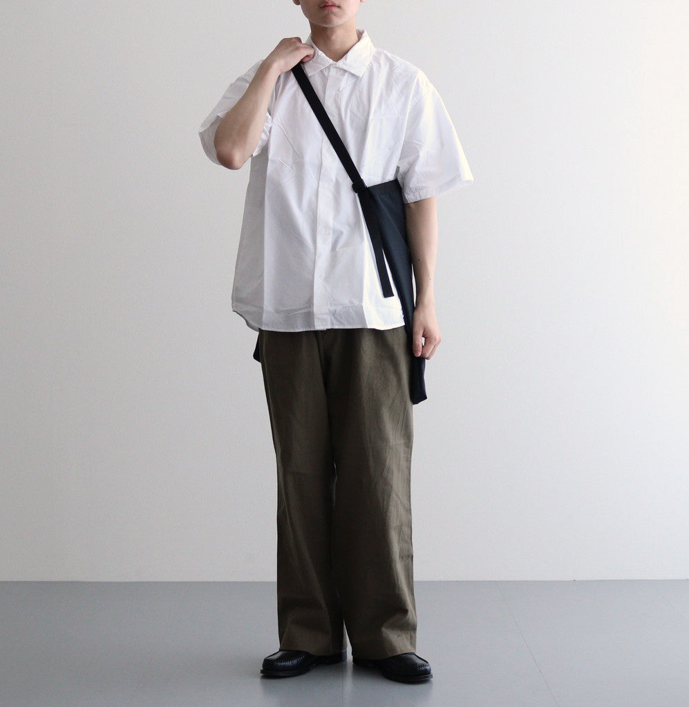 COMFORT SHIRT EXTRA WIDE S/S #white [13140] – ciacura