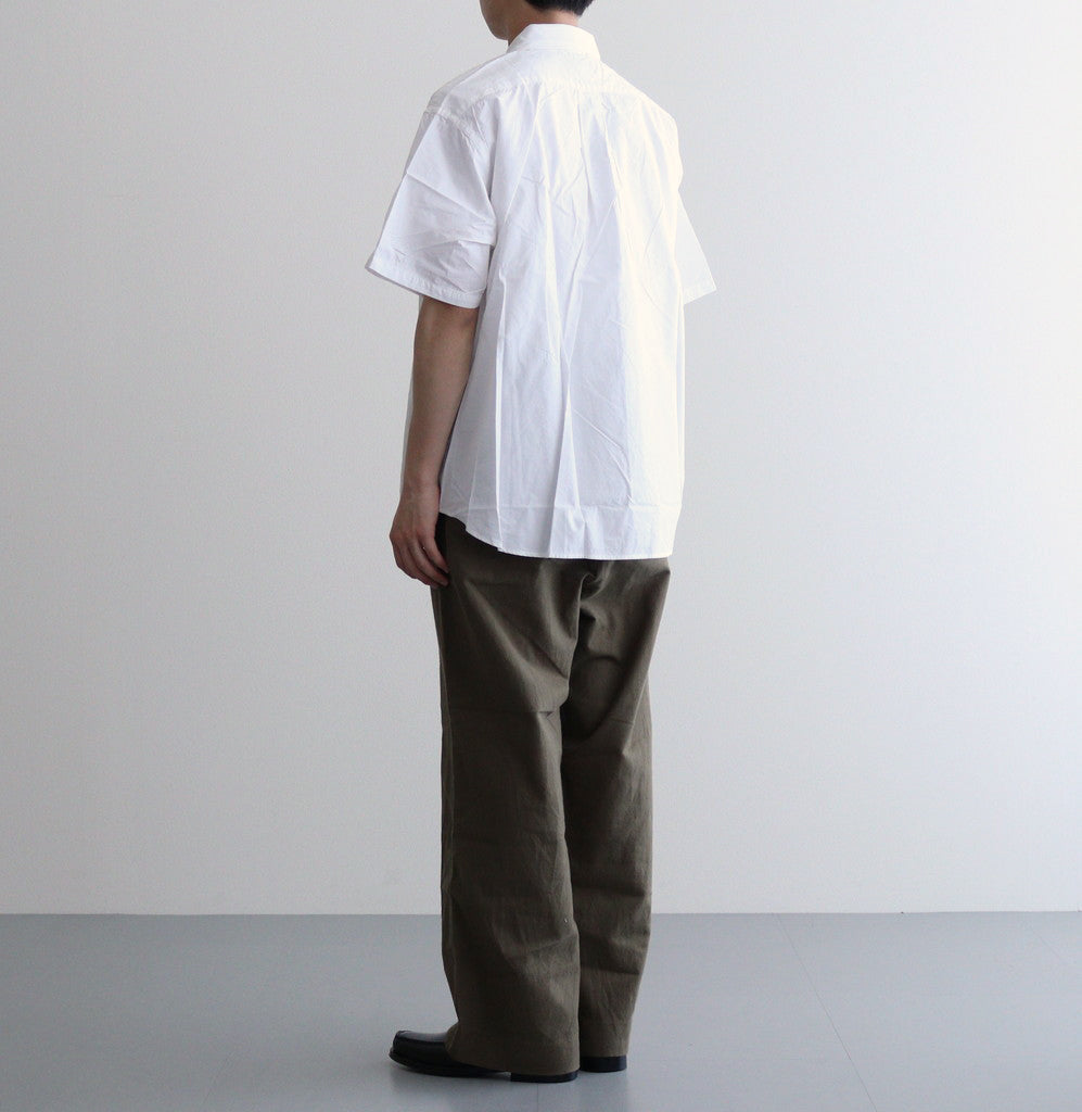 COMFORT SHIRT EXTRA WIDE S/S #white [13140] – ciacura