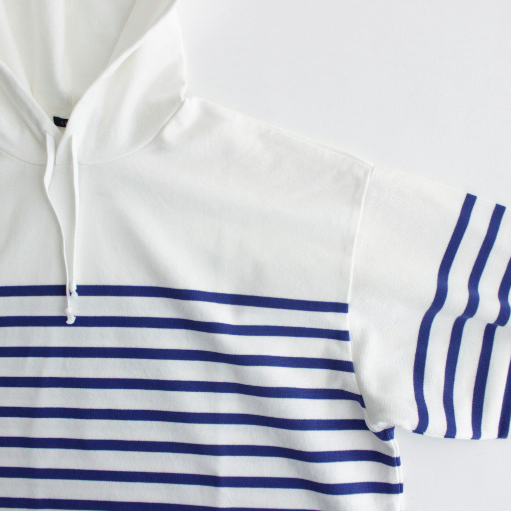 BORDER HOODIE #BLUE BORDER [H2401-CS028]