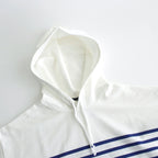 BORDER HOODIE #BLUE BORDER [H2401-CS028]