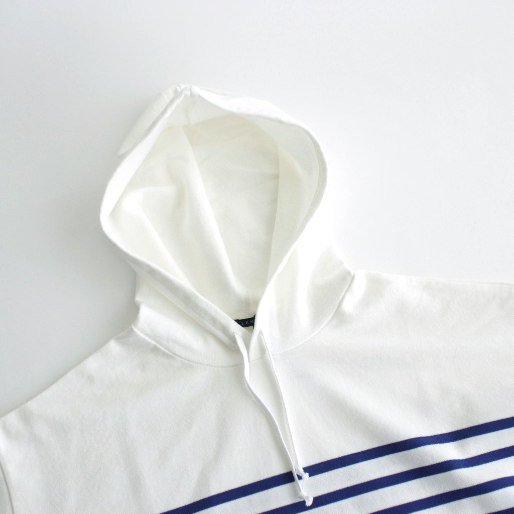 BORDER HOODIE #BLUE BORDER [H2401-CS028]