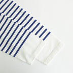 BORDER HOODIE #BLUE BORDER [H2401-CS028]