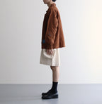 GREETINGS SHIRT LS #BROWN ZIGZAG [SSS24SHGRLCOTBZZ]