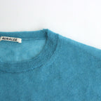 KID MOHAIR SHEER KNIT P/O #TURQUOISE BLUE [A24SP02FG]