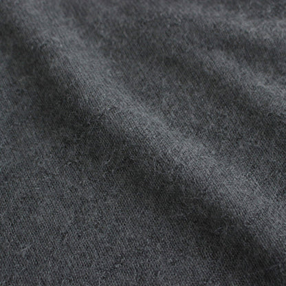 KID MOHAIR SHEER KNIT P/O #DARK GRAY [A24SP02FG]