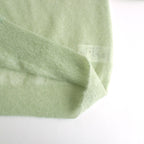 KID MOHAIR SHEER KNIT CARDIGAN #LIGHT GREEN [A24SC01FG]