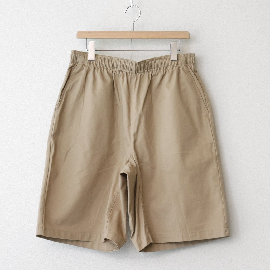 CORPORATE EASY SHORTS #BEIGE [FSC241-40084B]