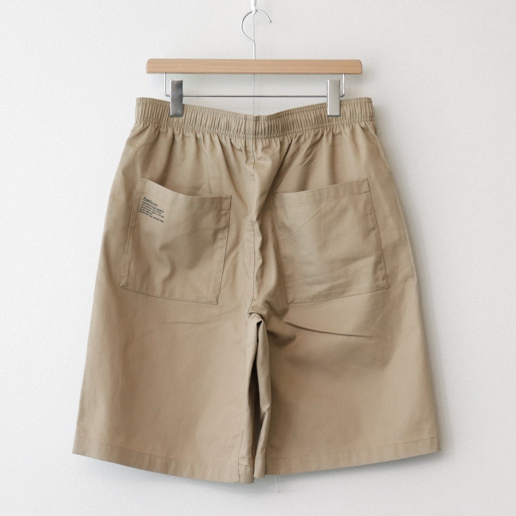 CORPORATE EASY SHORTS #BEIGE [FSC241-40084B]
