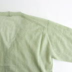 KID MOHAIR SHEER KNIT CARDIGAN #LIGHT GREEN [A24SC01FG]
