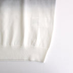 Piece Dyed High Gauge Knit Oversized Crew Neck #BLACK SHADE [GU241-80251C]