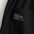CORPORATE EASY SHORTS #BLACK [FSC241-40084B]