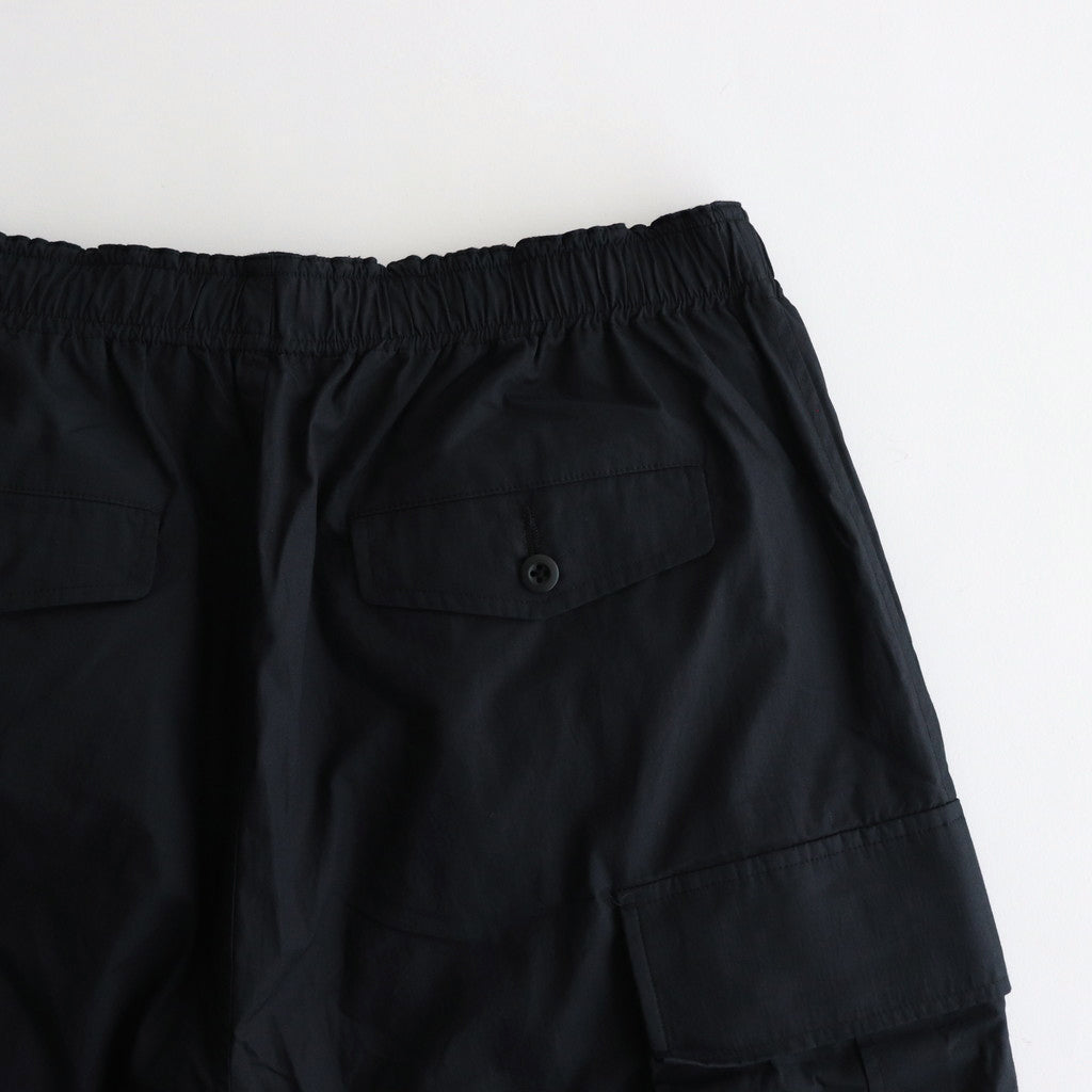 TYPEWRITER REVERSIBLE CARGO PANTS #BLACK [FSC243-40008]