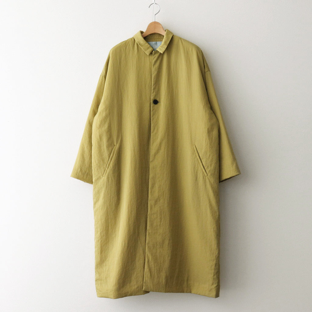 ヴィンテージNYパデッドBigコート #Yellow Green [D223-C407]